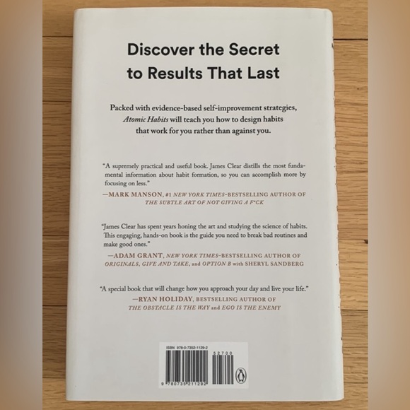 Atomic Habits by James Clear in great condition! - Picture 2 of 2